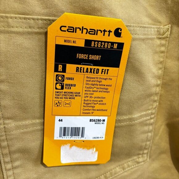 Carhartt Men’s Force Relaxed Fit Shorts - Picture 5 of 8